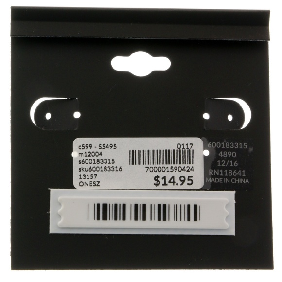 Lane Bryant Hoop Earrings Bronze NWT - Picture 2 of 2